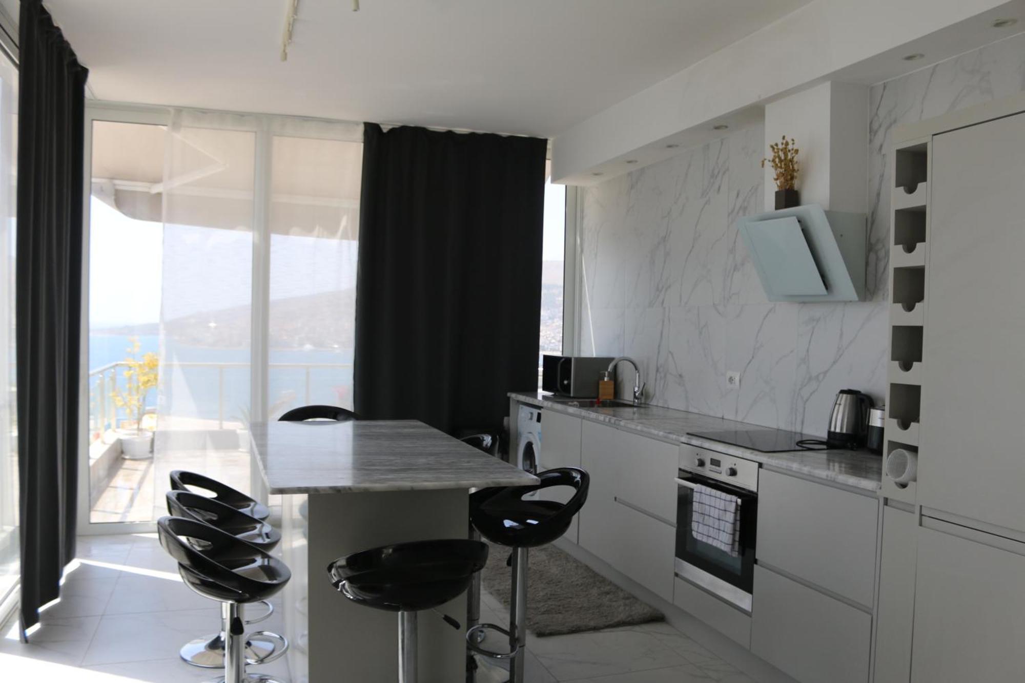 Apartamento Infinity Sea View Penthouse Sarandë Exterior foto