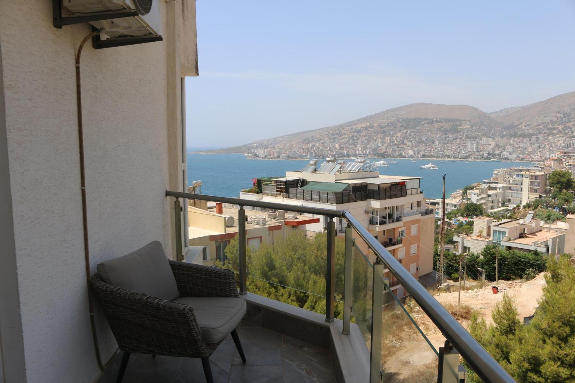 Apartamento Infinity Sea View Penthouse Sarandë Exterior foto